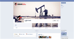 Facebook Design by lojke for Unique Project Solutions | Design: #2033733