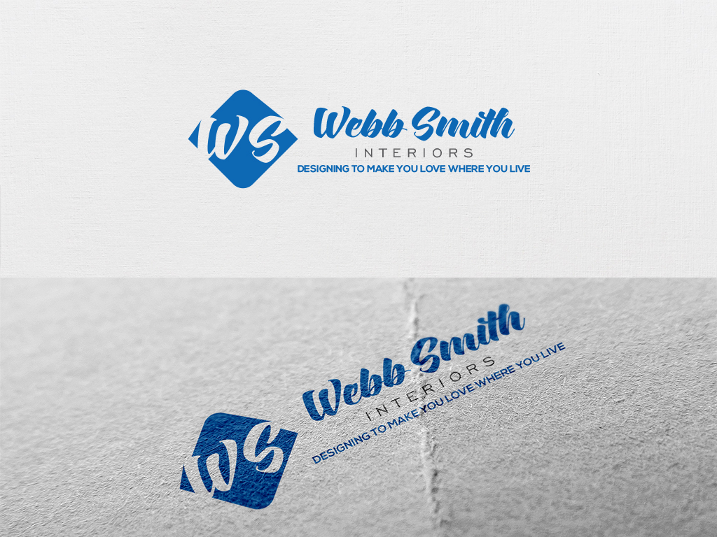 Logo Design by Bryan Andrews for Webb Smith Interiors | Design #9273456
