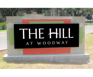 The Hill at Woodway | Logo Design by Buck Tornado