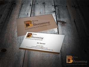 Business card design for counselling and psychotherapy practice | Business Card Design by MT