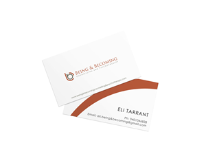 Business card design for counselling and psychotherapy practice | Visitenkarten-Design von Roy