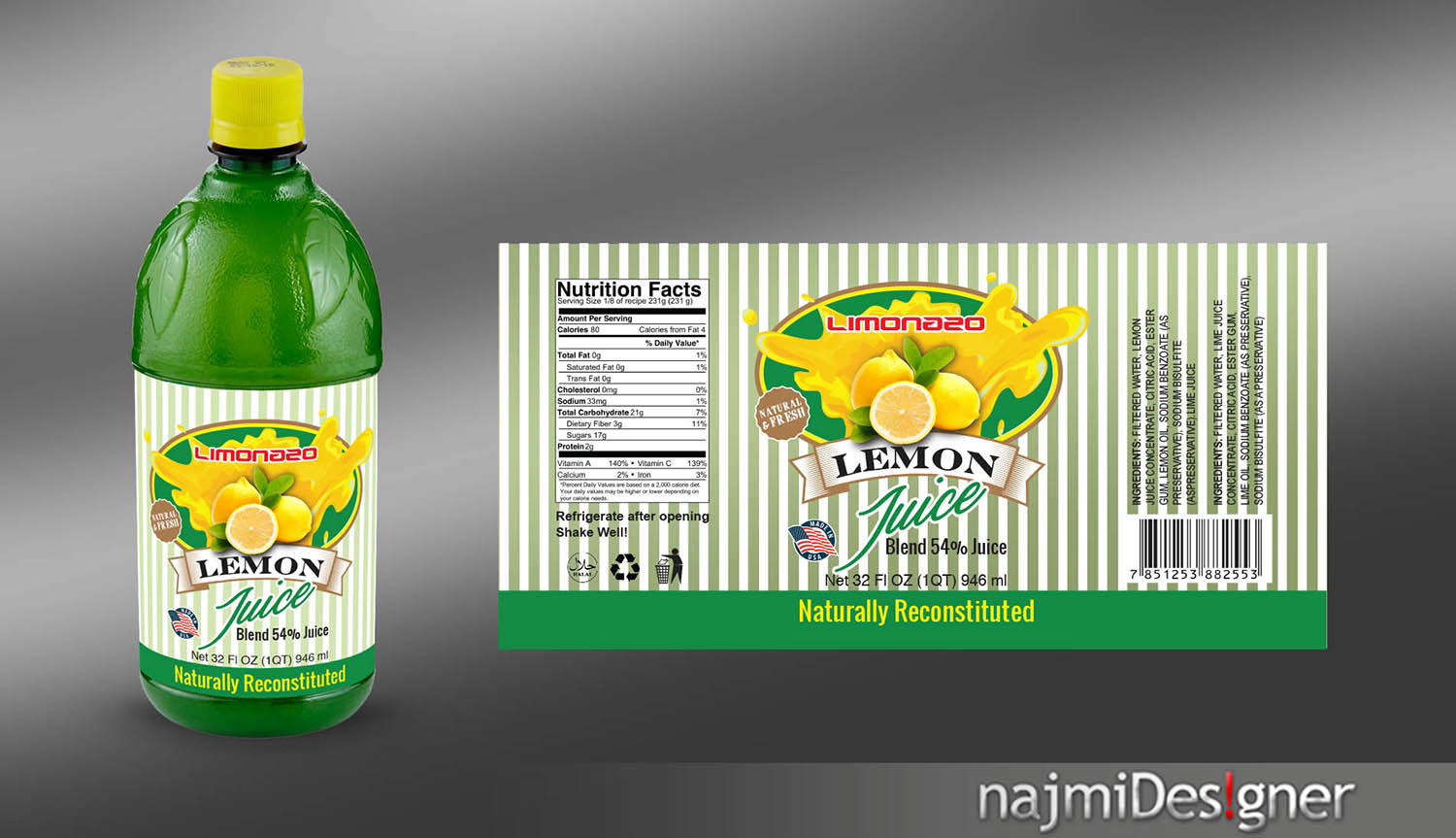 Label Design by  Najmi for Market Centre | Design #9304828