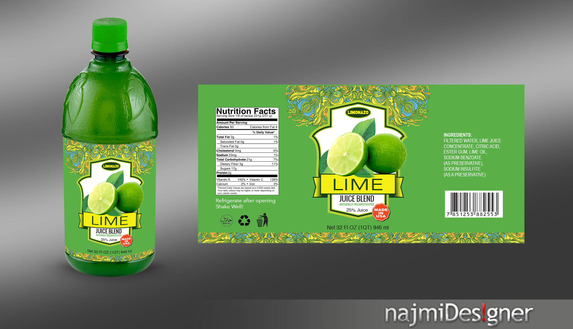 Label Design by  Najmi for Market Centre | Design #9337727