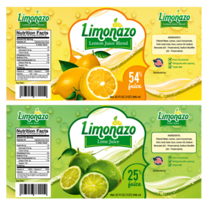 Juice Label for Hispanic Customer Demographic | Diseño de Etiqueta por ordelya.nicole