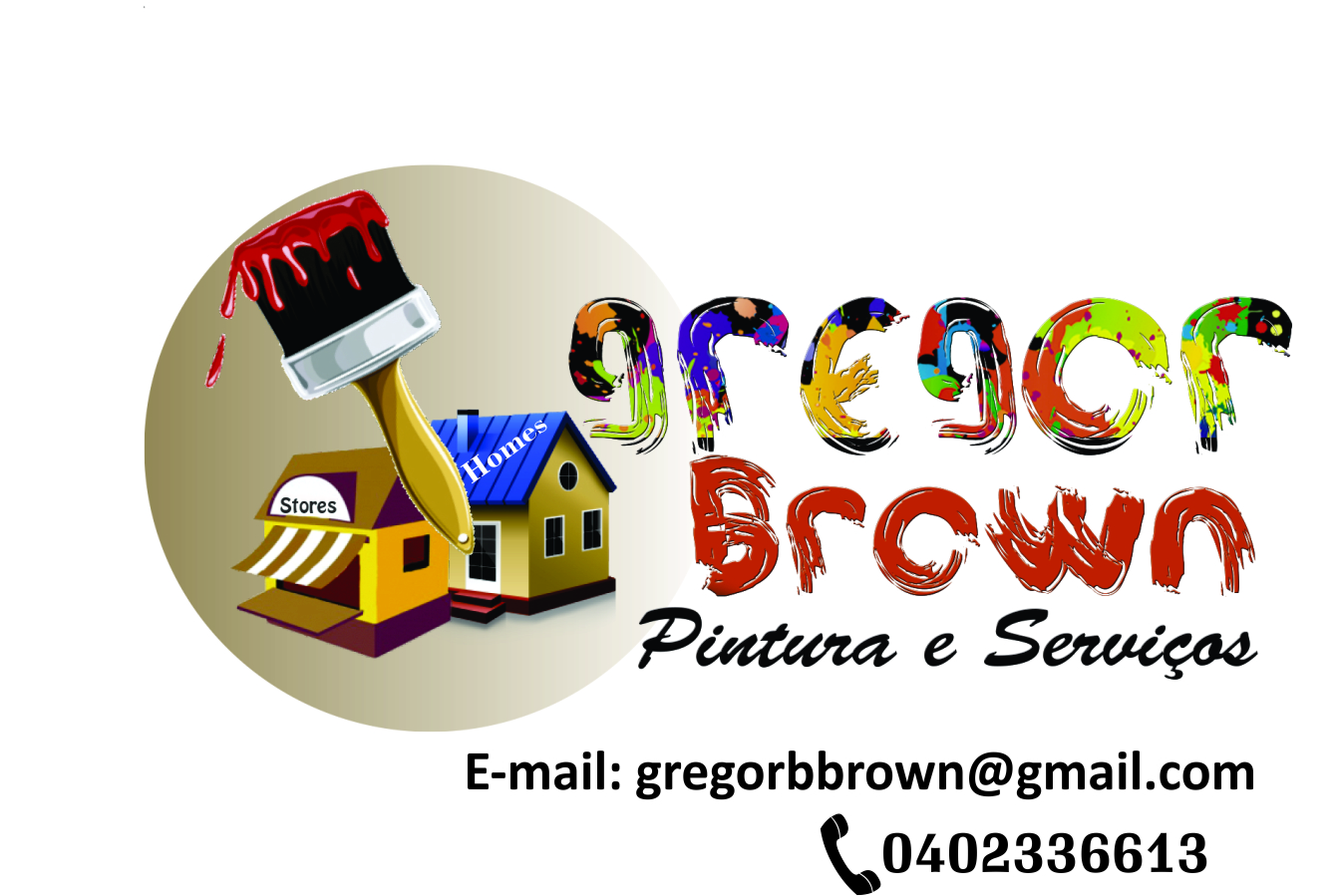 Business Card Design by Fabricio jf for Gregor Brown Professional painting Services | Design #2035101