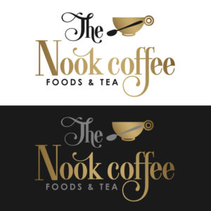 The Nook coffee-foods coffee & tea | Logo Design by designstarla