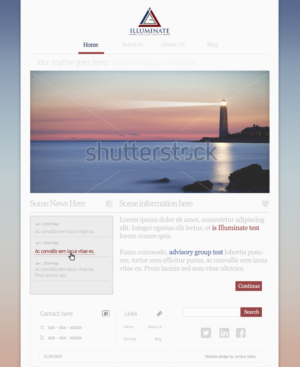 Web Design by dennisjerdz for Illuminate Advisory Group | Design: #9258538