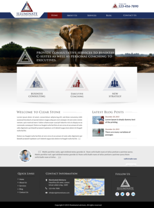 Illuminate Advisory Group Website Design | Web Design by Sbss