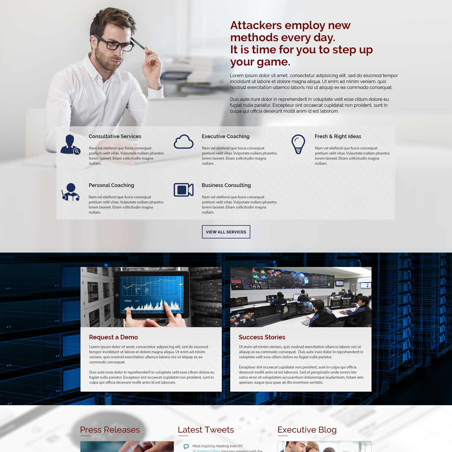Web Design by Abdul Haseeb for Illuminate Advisory Group | Design #9271159