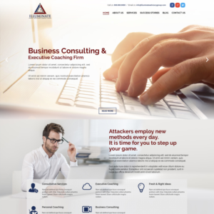 Web Design by Abdul Haseeb for Illuminate Advisory Group | Design: #9271160