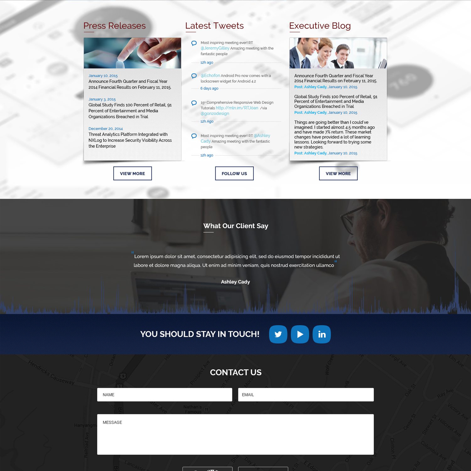 Web Design by Abdul Haseeb for Illuminate Advisory Group | Design #9271161