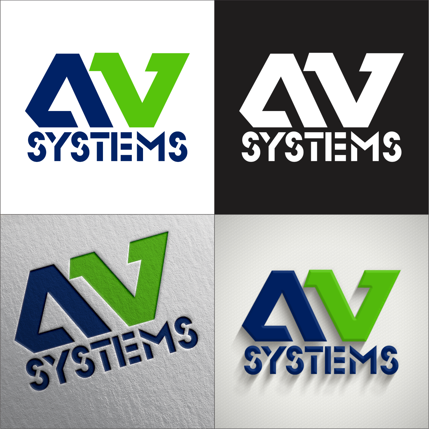 Diseño de Logo por DG para AV Systems | Diseño #9334751