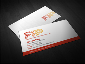 FIP Business card design | Business Card Design by Atvento Graphics