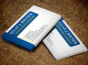 Business Card Design by Lanka Ama for Allan J Rolnick, CPA | Design: #9264645