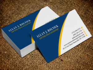 Business Card Design by Lanka Ama for Allan J Rolnick, CPA | Design: #9264646