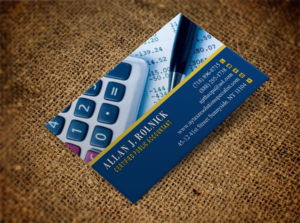 Business Card Design by Lanka Ama for Allan J Rolnick, CPA | Design: #9264648