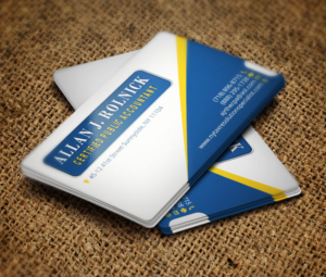 Business Card Design by Verified artistry (Design garden) for Allan J Rolnick, CPA | Design: #9273823