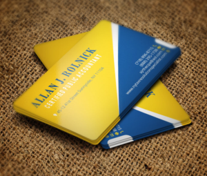 Business Card Design by Verified artistry (Design garden) for Allan J Rolnick, CPA | Design: #9273824
