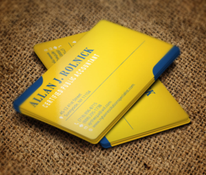 Design de Carte de Visite par Verified artistry (Design garden) pour Allan J Rolnick, CPA | Design : #9273837