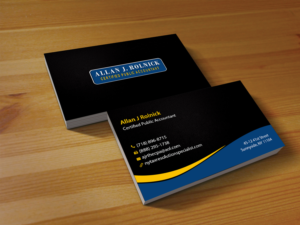 Business Card Design by Creations Box 2015 for Allan J Rolnick, CPA | Design #9269272