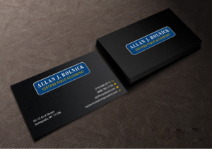 Business Card Design by Creations Box 2015 for Allan J Rolnick, CPA | Design: #9269277
