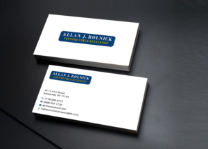 Business Card Design by Creations Box 2015 for Allan J Rolnick, CPA | Design: #9269287