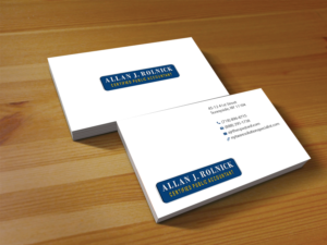 Business Card Design by Creations Box 2015 for Allan J Rolnick, CPA | Design: #9269288