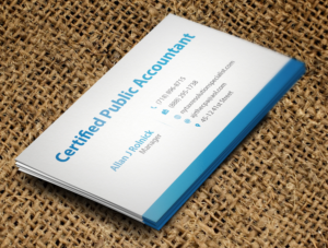 Business Card Design by primarydesigner2k9 for Allan J Rolnick, CPA | Design #9262243