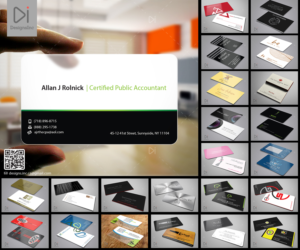 Business Card Design by Design Inc for Allan J Rolnick, CPA | Design: #9307458