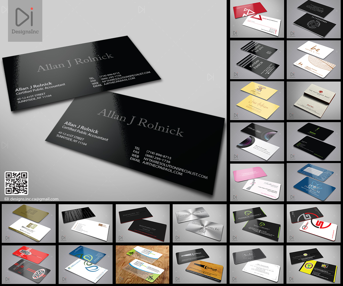 Business Card Design by Design Inc for Allan J Rolnick, CPA | Design #9307467