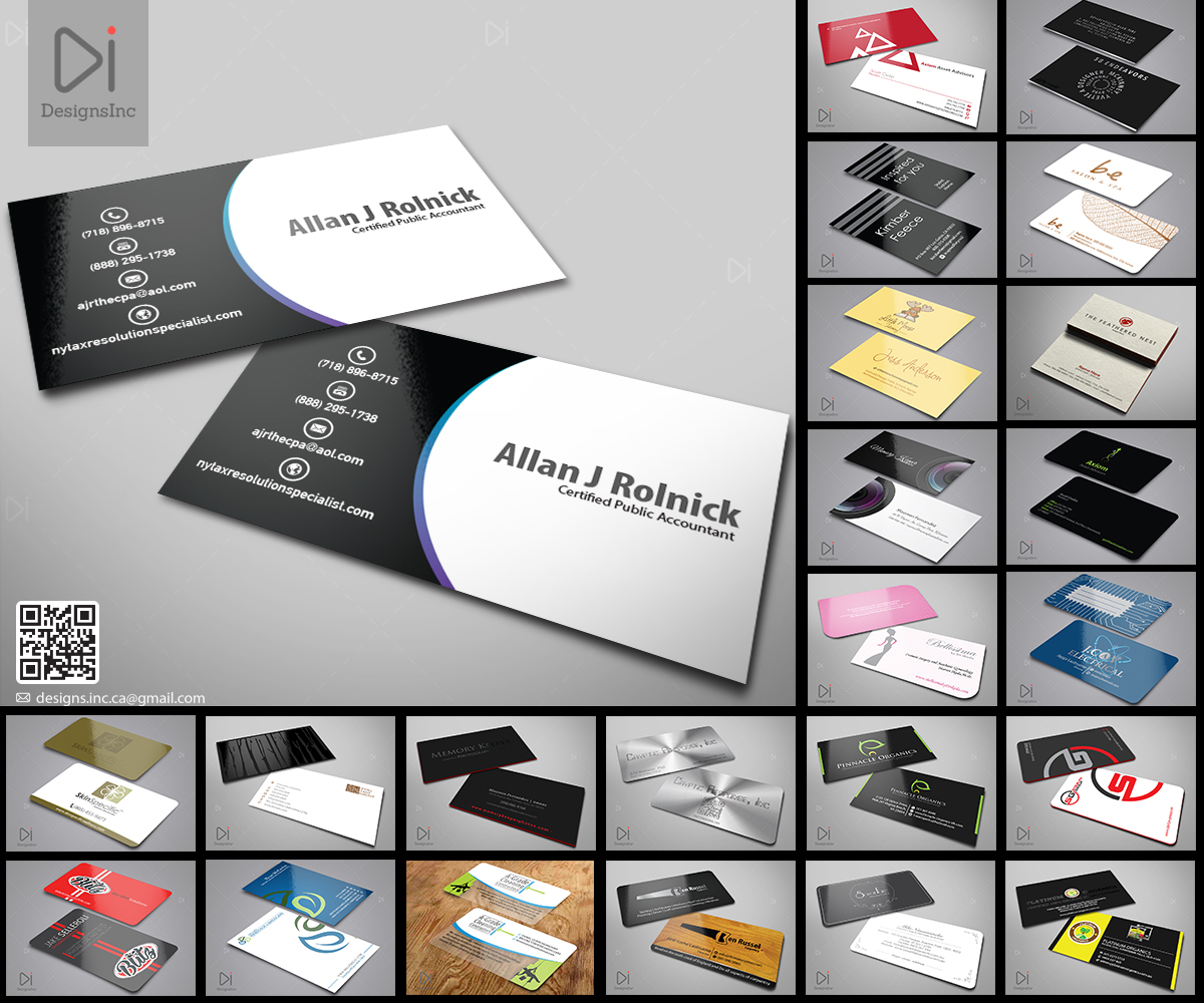 Business Card Design by Design Inc for Allan J Rolnick, CPA | Design #9307468