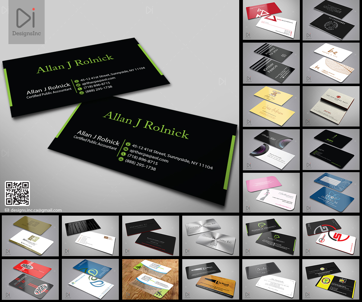 Business Card Design by Design Inc for Allan J Rolnick, CPA | Design #9307470