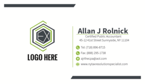 Business Card Design by Imran Samoon for Allan J Rolnick, CPA | Design: #9354876