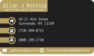 Business Card Design by mrs creative for Allan J Rolnick, CPA | Design: #9270412