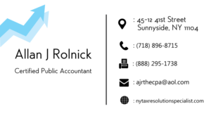 Business Card Design by mrs creative for Allan J Rolnick, CPA | Design: #9270617