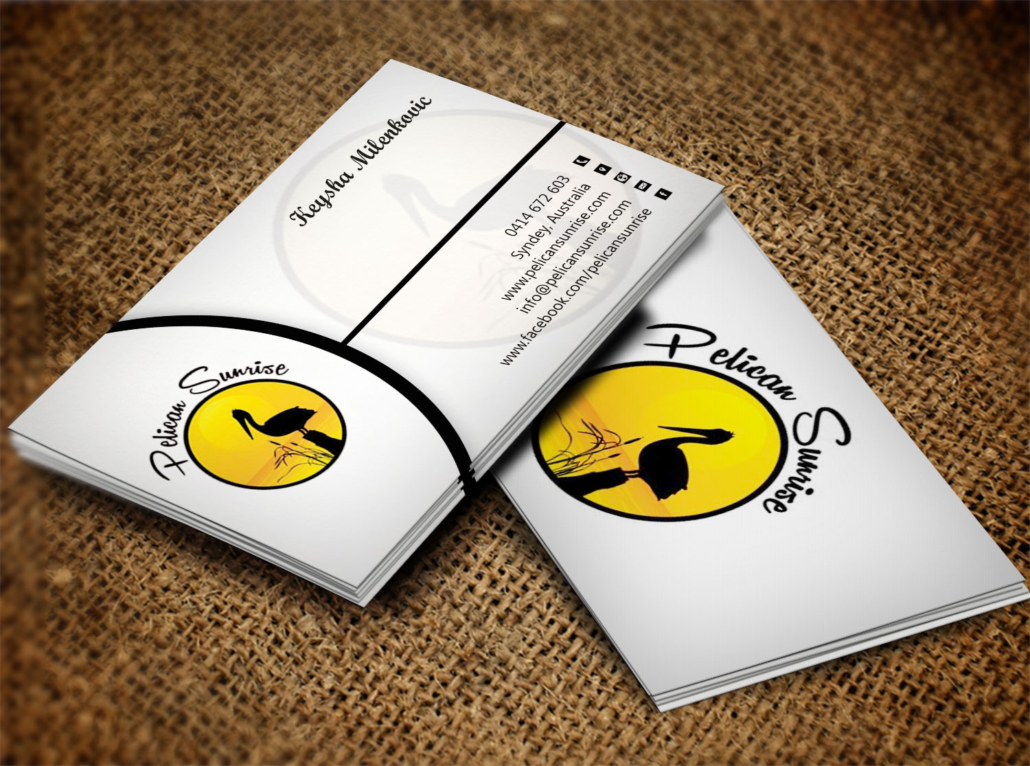 Business Card Design by Lanka Ama for this project | Design #9266106
