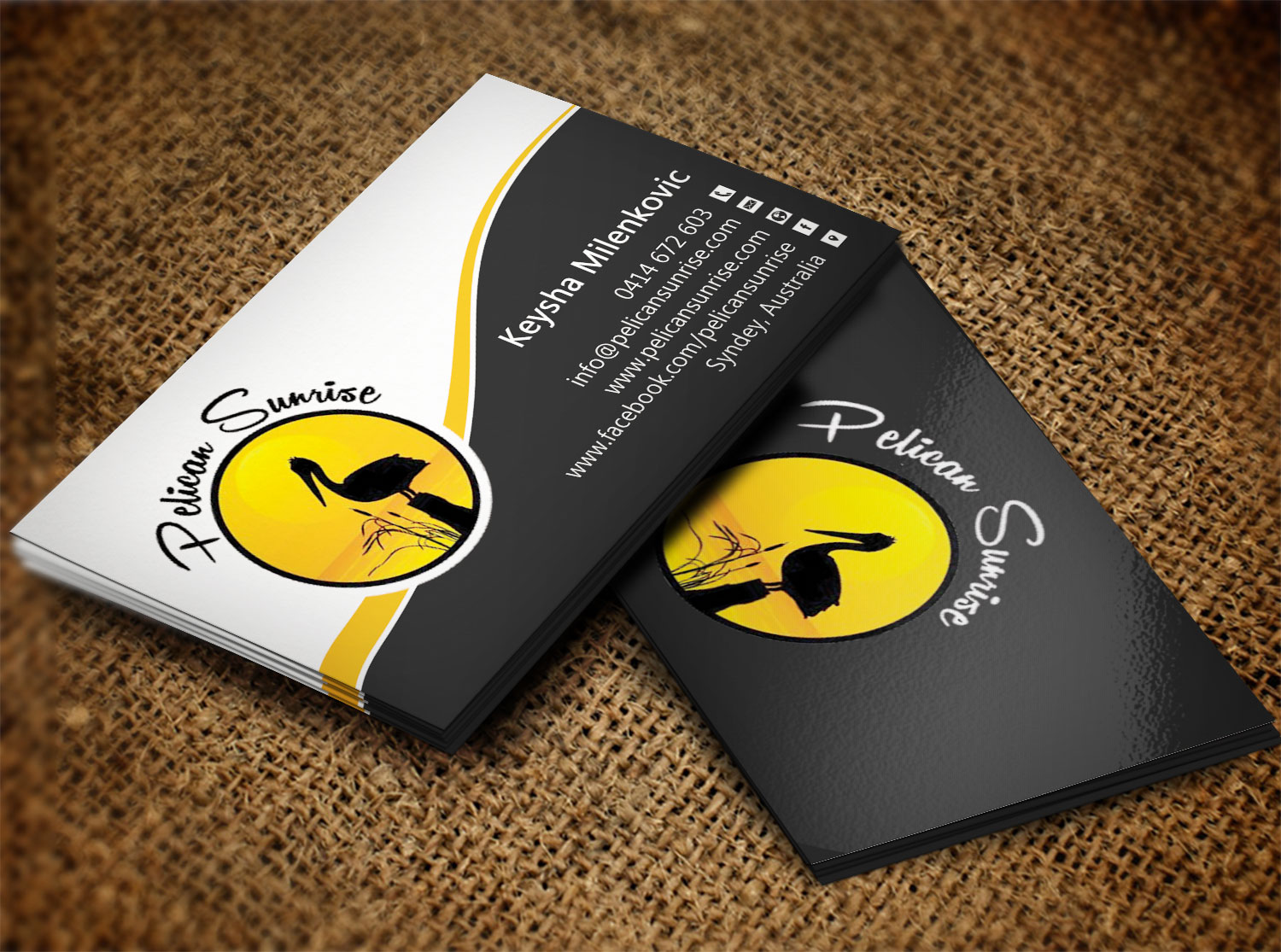 Business Card Design by Lanka Ama for this project | Design #9266114