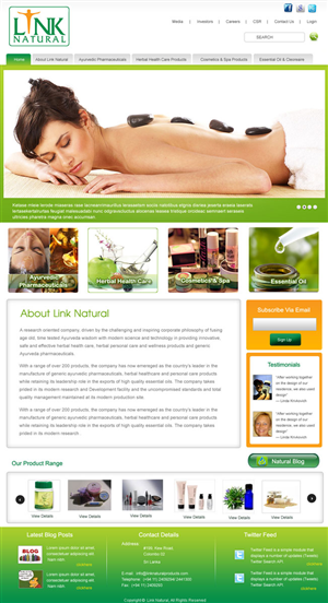Wordpress Design by pb for Exigosoft | Design: #421379