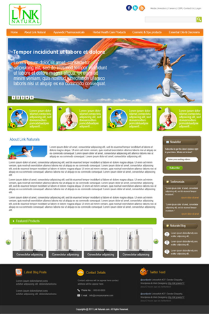 Wordpress Design by pb for Exigosoft | Design: #421381