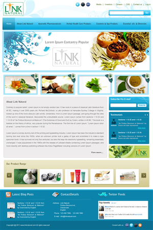 Wordpress Design by pb for Exigosoft | Design: #421382