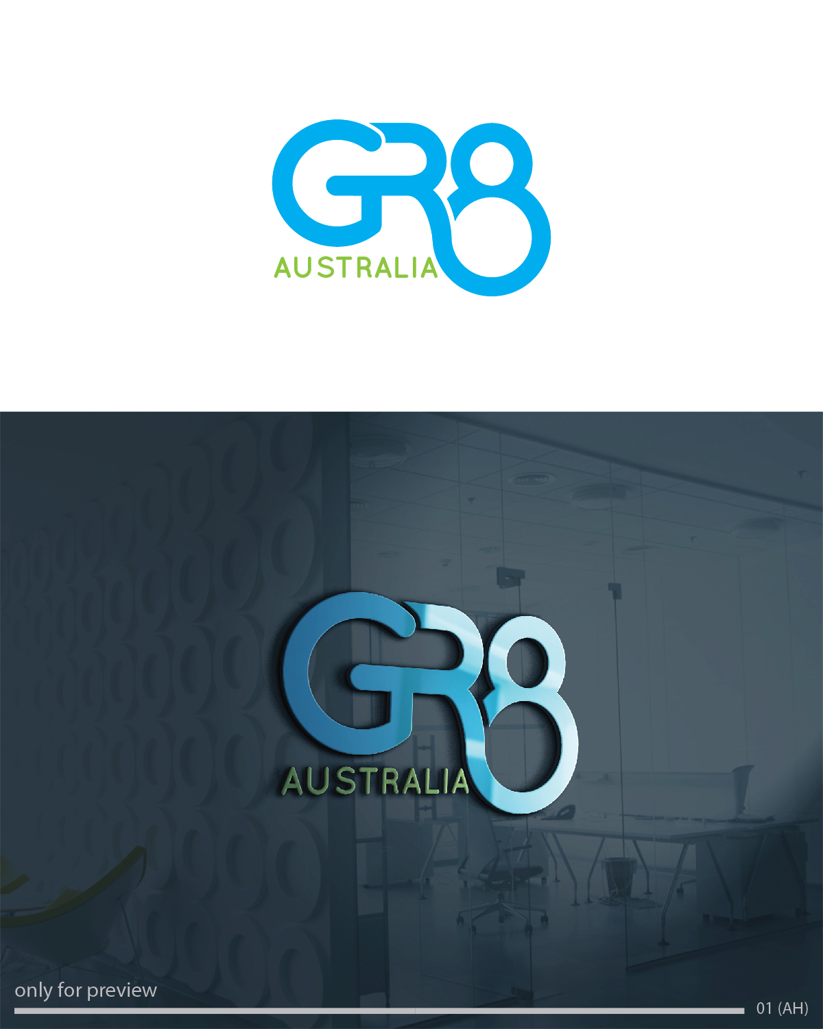 Design de Logo par  Esolbiz pour GR8 Australia | Design : #9266903
