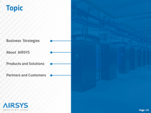 PowerPoint Design by NexQuix for Airsys | Design: #9365420