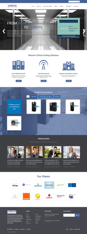 PowerPoint Design by iLibart for Airsys | Design: #9279336