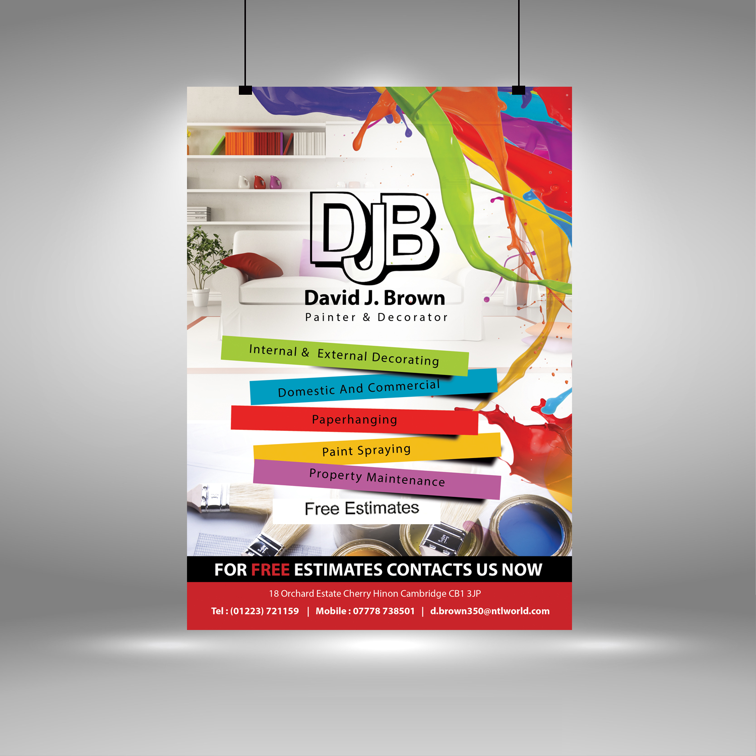 Flyer Design by uk for this project | Design #9268484