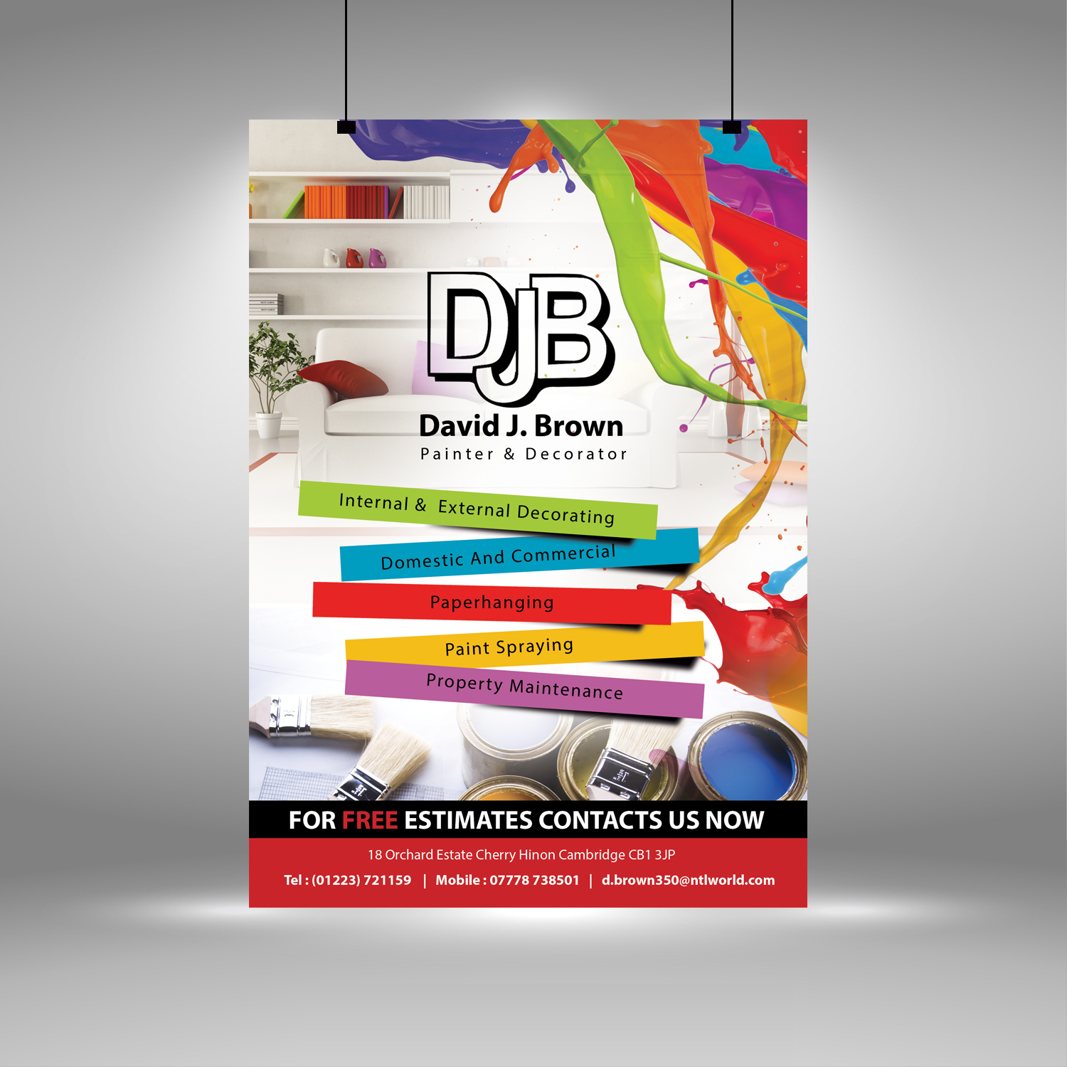 Flyer Design by uk for this project | Design #9268524