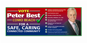 Political Candidate Newspaper Advertisement | Newspaper Ad Design by Dyal Design