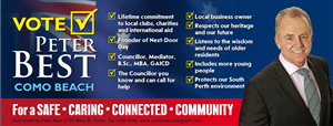Political Candidate Newspaper Advertisement | Newspaper Ad Design by Atvento Graphics