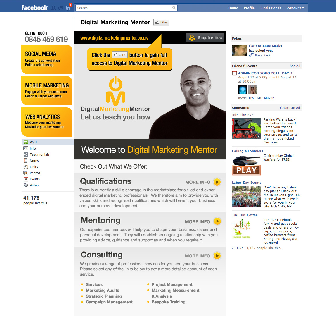 Design Facebook par Robert Marks pour Barbados Holiday Lettings | Design #427160