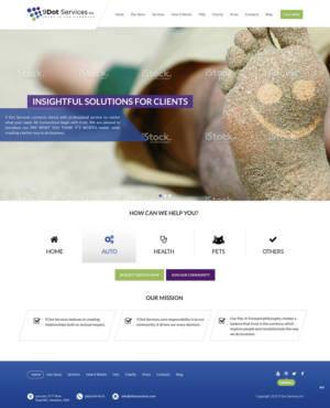 Web Design by pb for 9 Dot Services Inc. | Design: #9275750