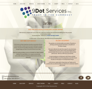 Diseño Web por hspyres para 9 Dot Services Inc. | Diseño #9273949